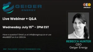 Geiger Energy Live Webinar + Q&A